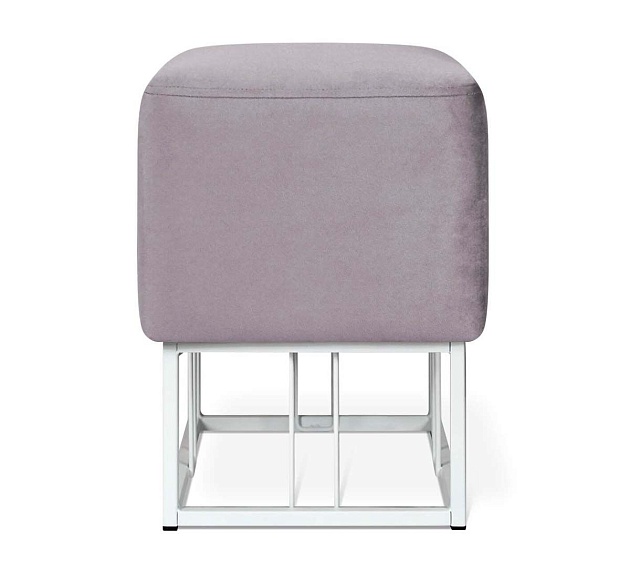 Пуф Sheffilton SHT-B9 сиреневая орхидея/белый муар 6457998802 Фото № 6