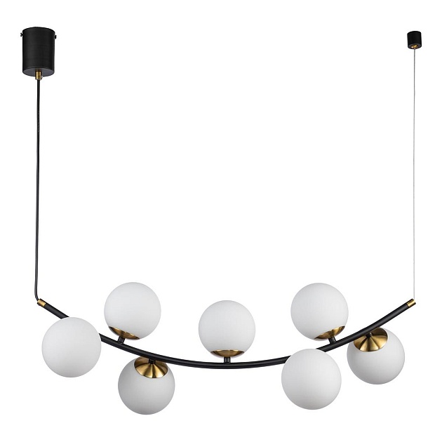 Подвесная люстра Indigo Nuvole 11002/7P Black V000087 изображение 2 Подвесная люстра Indigo Nuvole 11002/7P Black V000087 Фото № 2