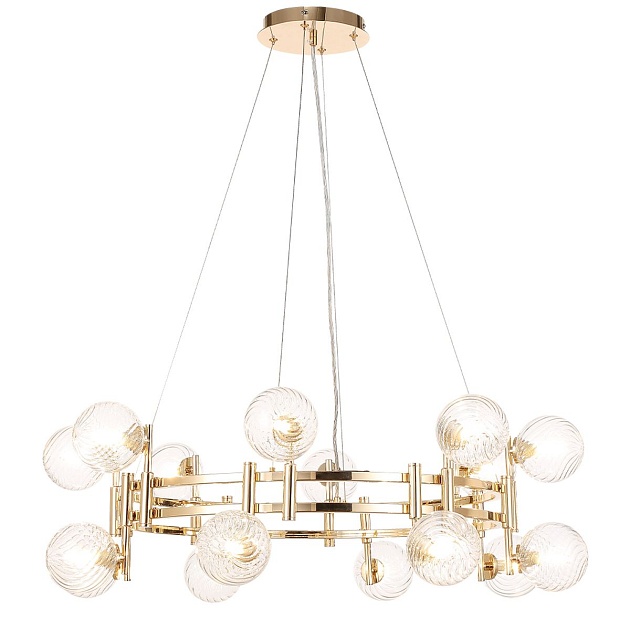 Подвесная люстра Crystal Lux Luxury SP16 Gold Фото № 5