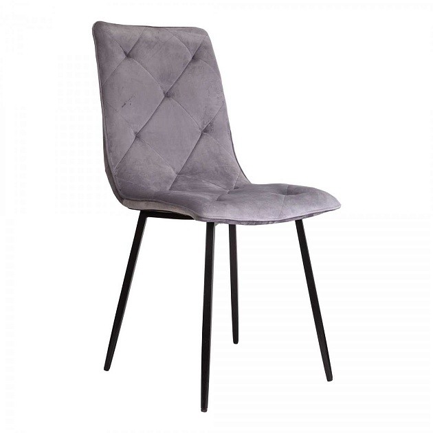 Кухонный стул AksHome Mira светло-серый, велюр 67049 Фото № 1