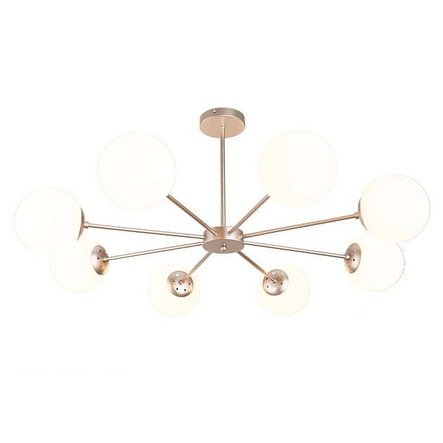 Подвесная люстра Escada ETHEREAL 2110/8P Nickel изображение 1 Подвесная люстра Escada ETHEREAL 2110/8P Nickel Фото № 1
