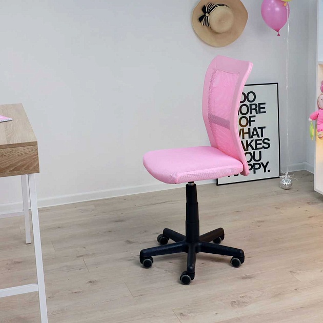 Детское кресло AksHome Tempo розовый, ткань + сетка 84760 изображение 13 Детское кресло AksHome Tempo розовый, ткань + сетка 84760 Фото № 13