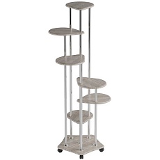 Подставка для цветов Калифорния Шестерочка дуб беленый 5508278901