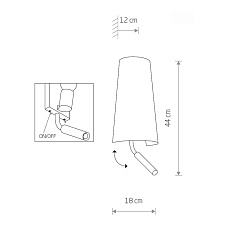 Настенный светильник Nowodvorski Faro II 7982 1