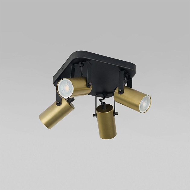 Спот TK Lighting 2821 Redo Black Gold Фото № 1