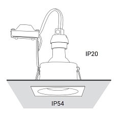 Встраиваемый светильник Nowodvorski Delta 8370 2