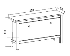 Обувница Шведский Стандарт Кантри 01 410395002300 2