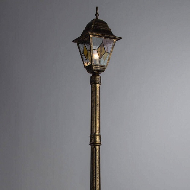 Садово-парковый светильник Arte Lamp Berlin A1017PA-1BN изображение 3 Садово-парковый светильник Arte Lamp Berlin A1017PA-1BN Фото № 3