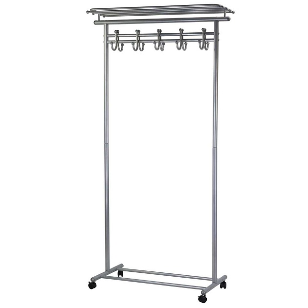 Гардеробная вешалка на колесах Мебелик М 9 008209 изображение 1 Гардеробная вешалка на колесах Мебелик М 9 008209 Фото № 1