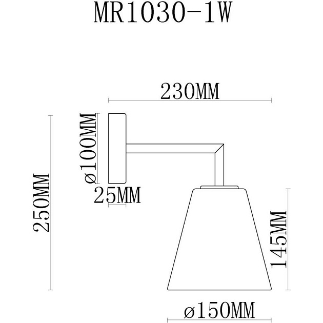 Бра MyFar Stiven MR1030-1W Фото № 2