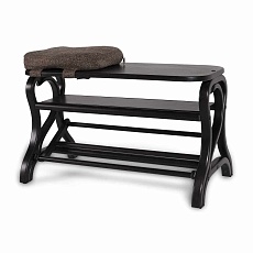 Обувница Мебелик Диана темно-коричневый 001943