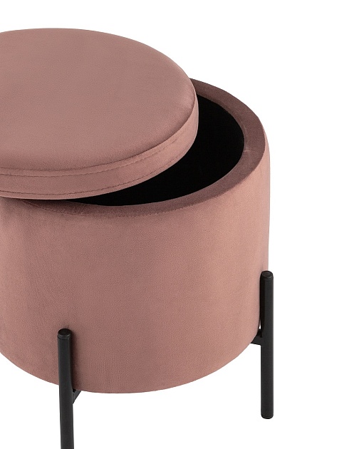 Пуф Stool Group Грейс велюр пыльно-розовый vd-grays-b15 изображение 4 Пуф Stool Group Грейс велюр пыльно-розовый vd-grays-b15 Фото № 4