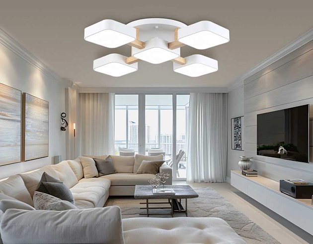 Люстра на штанге Ambrella light COMFORT FL4881 изображение 4 Люстра на штанге Ambrella light COMFORT FL4881 Фото № 4