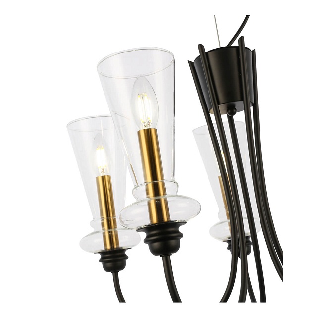 Подвесная люстра Evoluce Rammo SLE112403-05 изображение 3 Подвесная люстра Evoluce Rammo SLE112403-05 Фото № 3