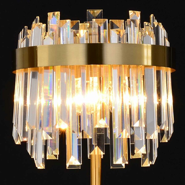 Настольная лампа ILLUMICO IL5189-3TLS-29 BRASS MIRAGE Фото № 2
