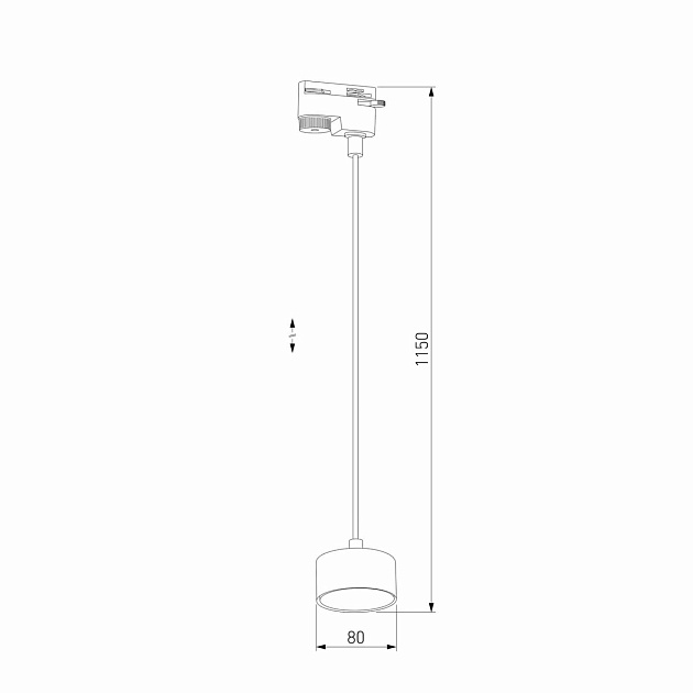 Трековый светильник TK Lighting 4275 Tracer Black Фото № 3