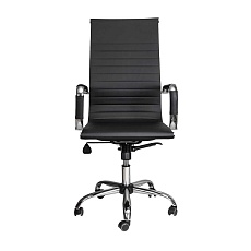 Офисное кресло AksHome Elegance чёрный, экокожа 65434 4