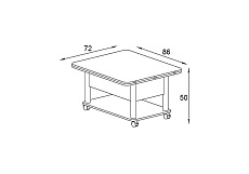 Стол-трансформер Woodville Виват 402947 2