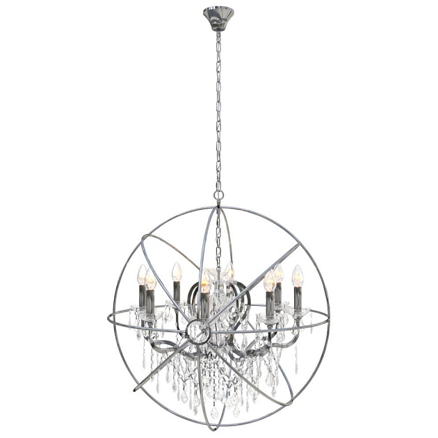 Подвесная люстра Loft IT Foucaults Orb Crystal 1896/8 изображение 1 Подвесная люстра Loft IT Foucaults Orb Crystal 1896/8 Фото № 1
