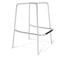 Барный стул Sheffilton SHT-ST39/S29 пыльная роза/хром лак 3623759504 2