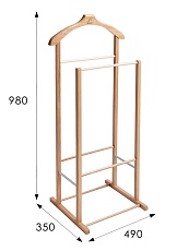 Гардеробная вешалка Мебелик В 27Н 008170 2