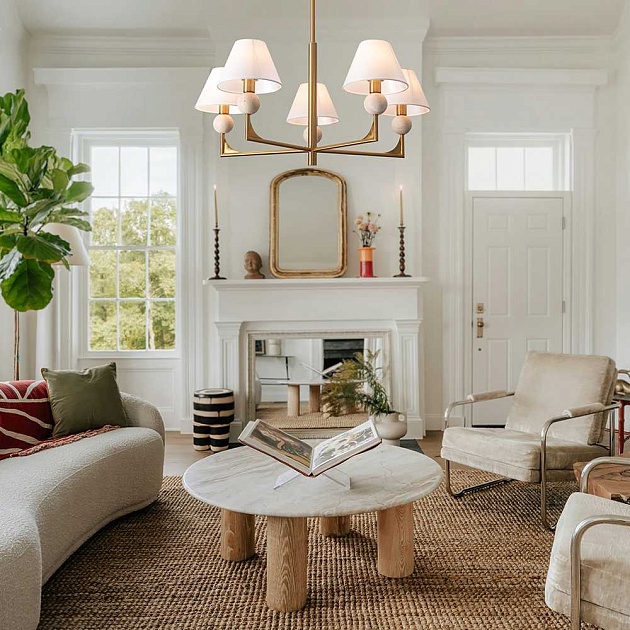 Потолочный светильник Freya FR2043CL-05BS изображение 6 Потолочный светильник Freya FR2043CL-05BS Фото № 6