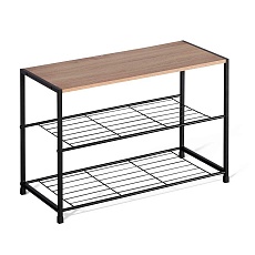 Обувница Sheffilton SHT-SR12 черный/скандинавский орех 9433663501