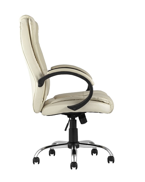 Кресло руководителя TopChairs Atlant бежевое D-430 beige изображение 2 Кресло руководителя TopChairs Atlant бежевое D-430 beige Фото № 2