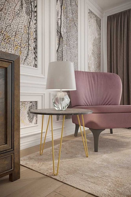 Журнальный стол Мебелик Рид Голд 430 006695 изображение 5 Журнальный стол Мебелик Рид Голд 430 006695 Фото № 5