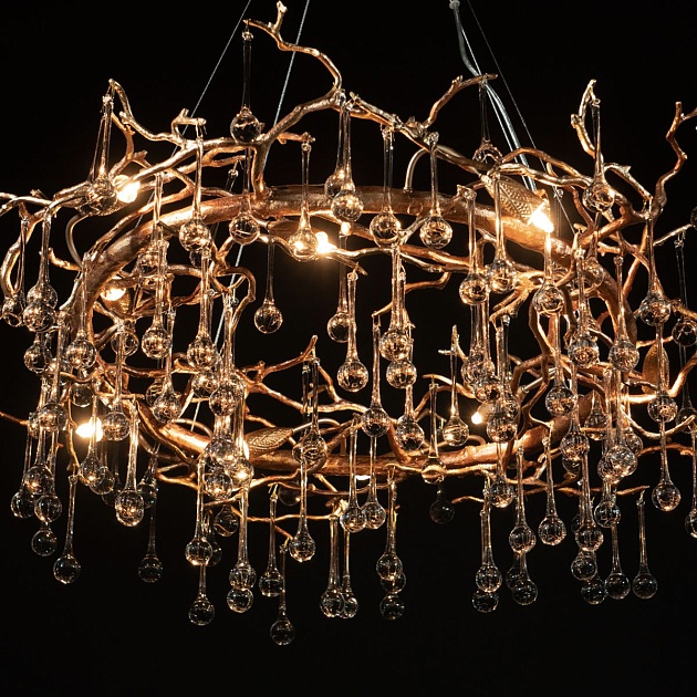 Подвесная люстра Loft IT Bijout 10068/800 GB изображение 9 Подвесная люстра Loft IT Bijout 10068/800 GB Фото № 9