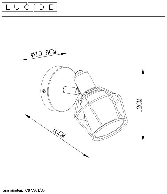 Спот Lucide Nila 77977/01/30 изображение 4 Спот Lucide Nila 77977/01/30 Фото № 4
