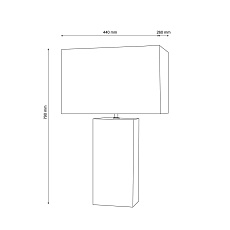 Настольная лампа Lucia Tucci Harrods T941.1 1