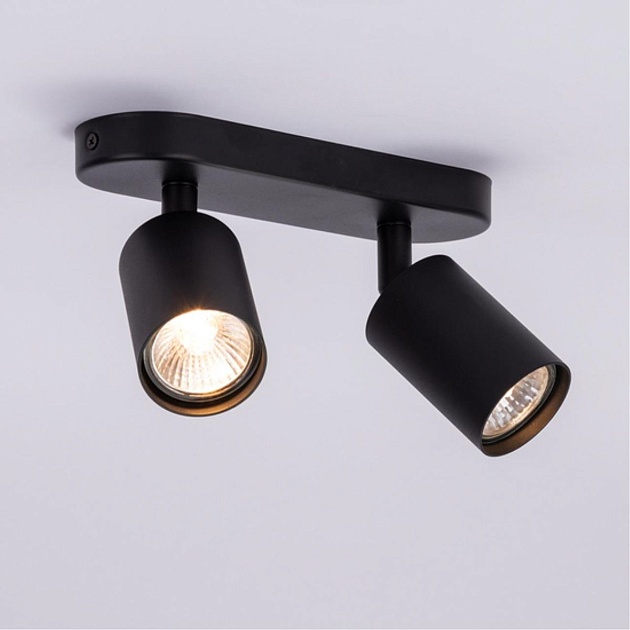 Спот Arte Lamp Aquarius A3226PL-2BK изображение 2 Спот Arte Lamp Aquarius A3226PL-2BK Фото № 2