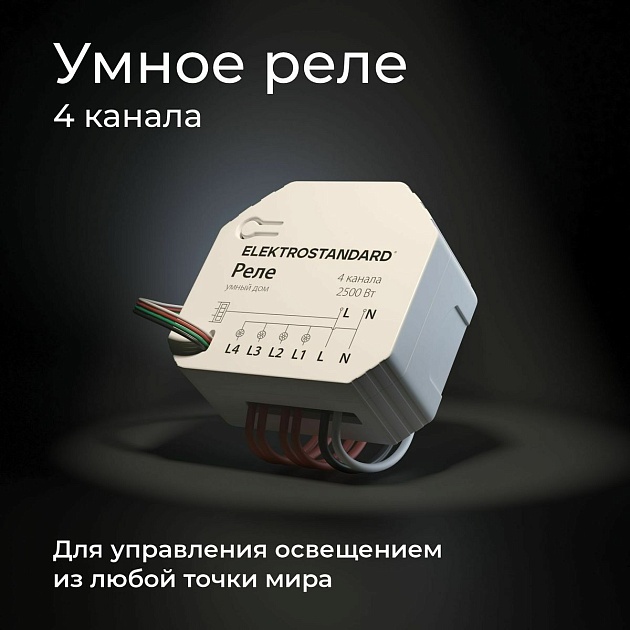Реле Wi-Fi Elektrostandard 76005/00 4690389184406 Фото № 10