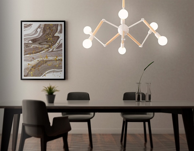 Подвесная люстра Ambrella light Traditional Loft TR80485 изображение 8 Подвесная люстра Ambrella light Traditional Loft TR80485 Фото № 8