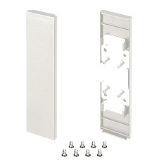 Заглушка Arlight 2 шт. SL-LINE-25100-DUAL WHITE глухая 043125