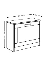 Обувница Шведский Стандарт Сириус 60х49 2.02.10.420.1 3