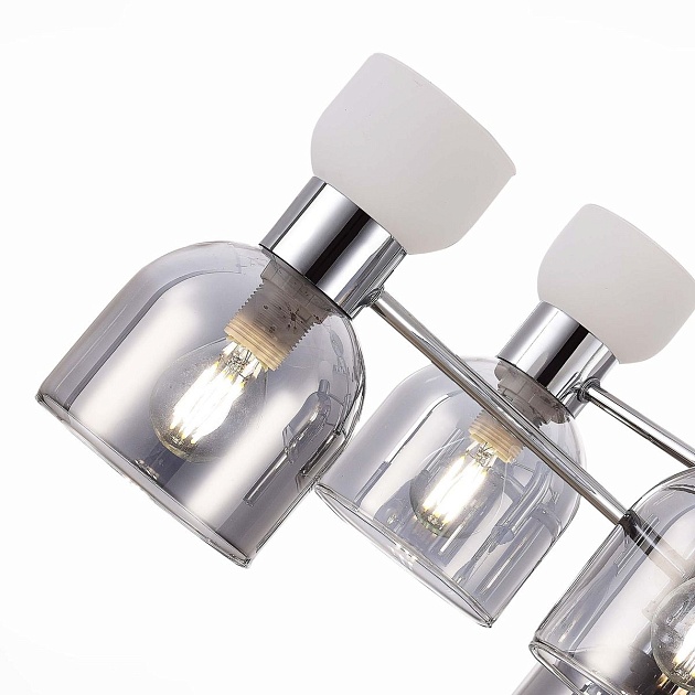 Потолочная люстра Evoluce Vento SLE1045-102-06 изображение 2 Потолочная люстра Evoluce Vento SLE1045-102-06 Фото № 2