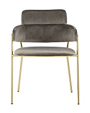 Кухонный стул Stool Group Полин велюр коричневый FDC6085 BROWN FUT-54 1