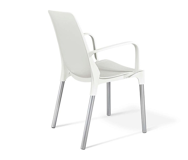 Офисный стул Sheffilton SHT-S76 белый/хром лак 3696078604 изображение 4 Офисный стул Sheffilton SHT-S76 белый/хром лак 3696078604 Фото № 4