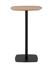 Барный стол Stool Group Form 60*60 светлое дерево/черный УТ000036017 3