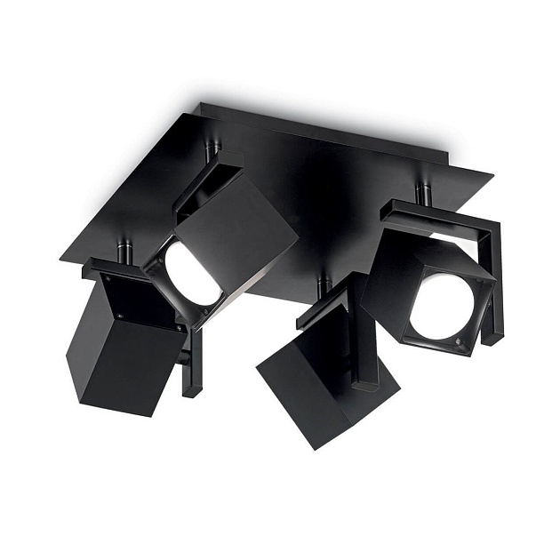 Спот Ideal Lux Mouse PL4 Nero 156712 Фото № 1