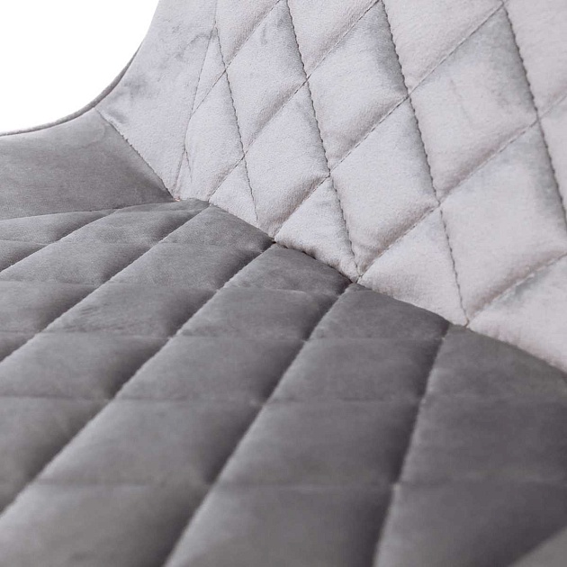 Барный стул AksHome Leros светло-серый, велюр 81473 изображение 9 Барный стул AksHome Leros светло-серый, велюр 81473 Фото № 9