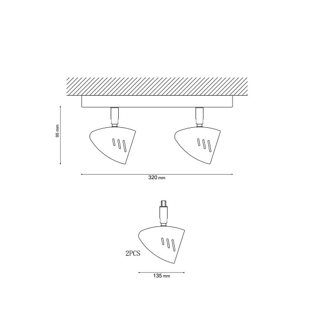 Спот Lucia Tucci Punto 193.2 Grigio Фото № 2