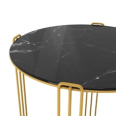 Кофейный стол Sheffilton SHT-CT34 золото/черный мрамор 2502873003 3