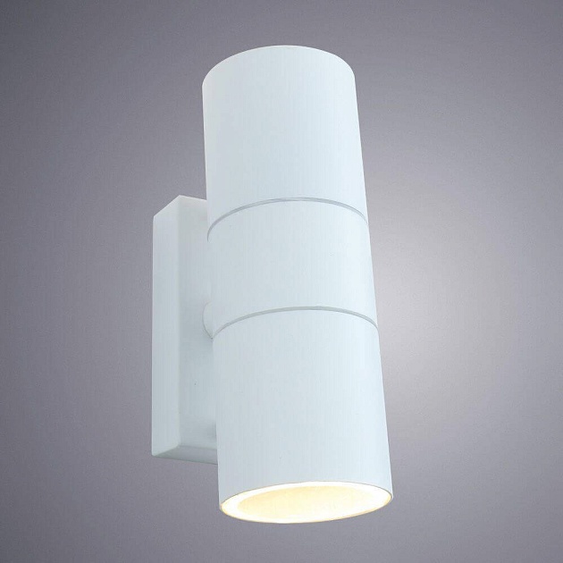 Уличный настенный светильник Arte Lamp Sonaglio A3302AL-2WH Фото № 2