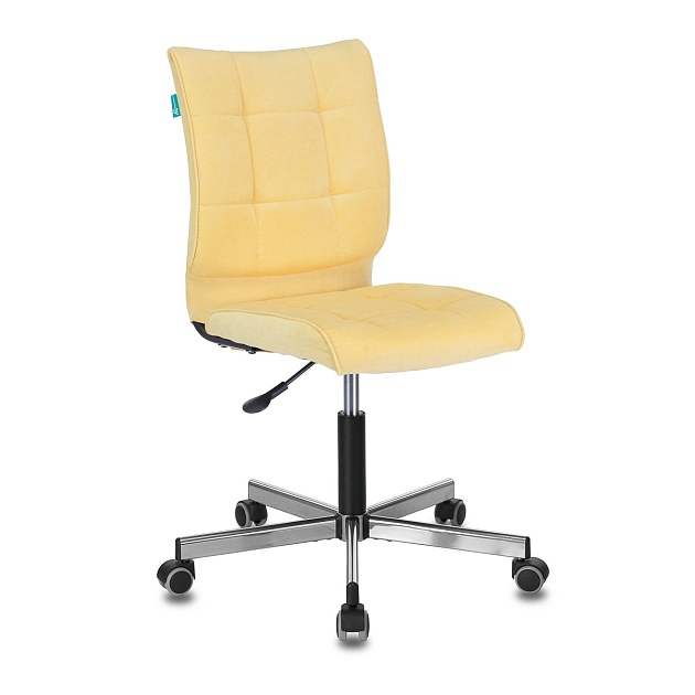 Офисное кресло Бюрократ CH-330M/VELV74 желтый Velvet 74 крестовина металл изображение 1 Офисное кресло Бюрократ CH-330M/VELV74 желтый Velvet 74 крестовина металл Фото № 1