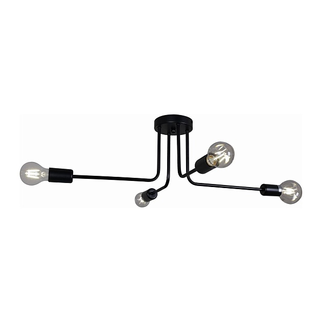 Потолочная люстра Illumico IL2000-4C-05 BK изображение 1 Потолочная люстра Illumico IL2000-4C-05 BK Фото № 1
