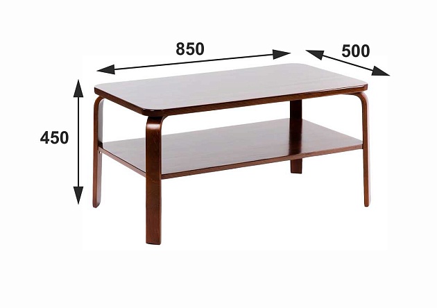 Журнальный стол Мебелик Айроль 001759 изображение 3 Журнальный стол Мебелик Айроль 001759 Фото № 3