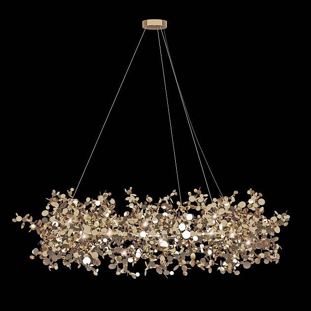 Подвесная люстра Loft IT Spark 10101/800 Gold изображение 2 Подвесная люстра Loft IT Spark 10101/800 Gold Фото № 2